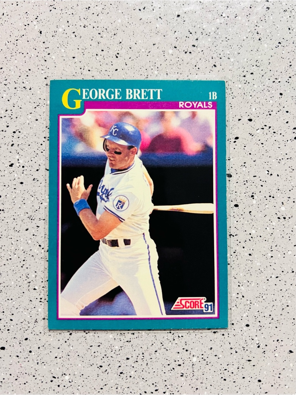 1991 Score George Brett #120 Kansas City Royals Hall of Fame Vintage Card NM💎